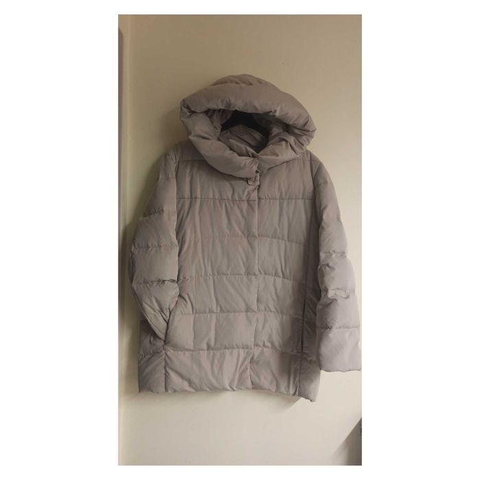 Kurtka oversize M (spokojnie na L/ XL) puch pierze ZEBRA