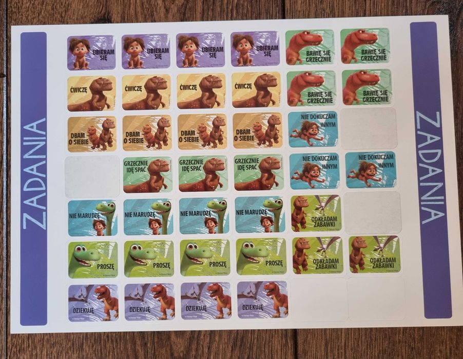 Tablica motywacyjna dla dzieci