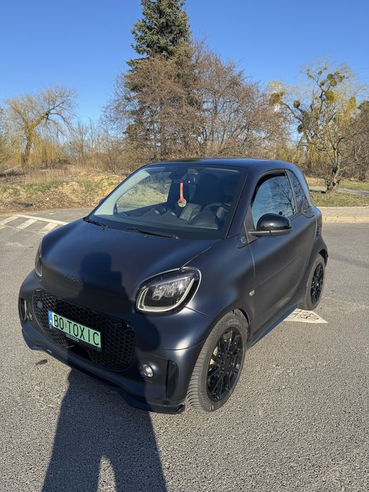 SMART EQ brabus elektryk matowy zamiana