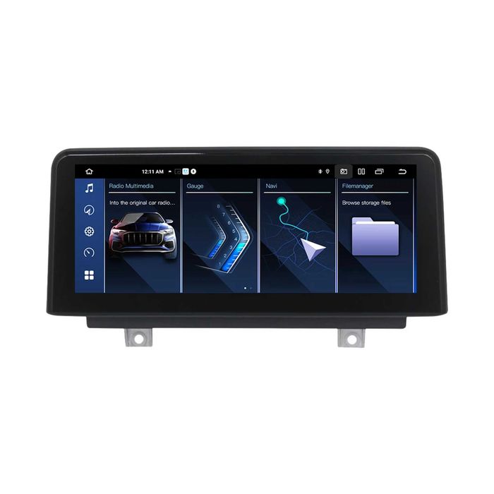 Autorrádio Android 14 BMW Série 3/4 F30 F31 F32 F36 — 10,25" CarPlay Android Auto