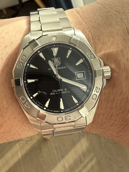 TAG Heuer Aquaracer WAY2110 full set, pełna bransoleta, bdb stan