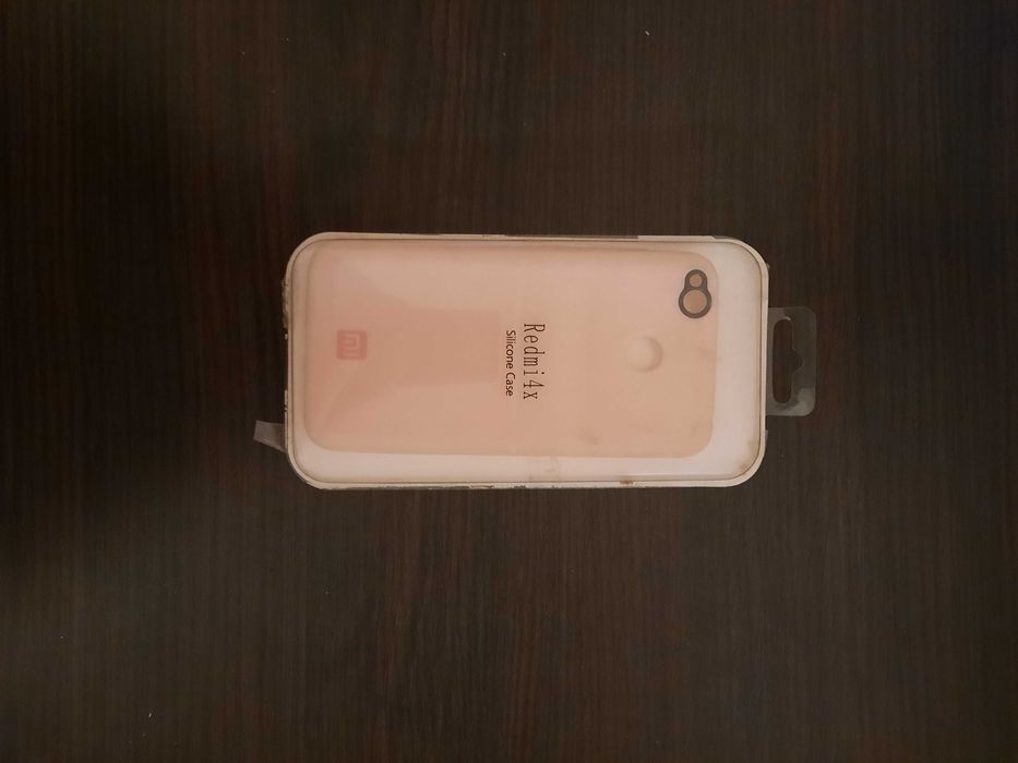 Чехол для телефона Xiaomi Redmi 4x розовый силиконовый чехол