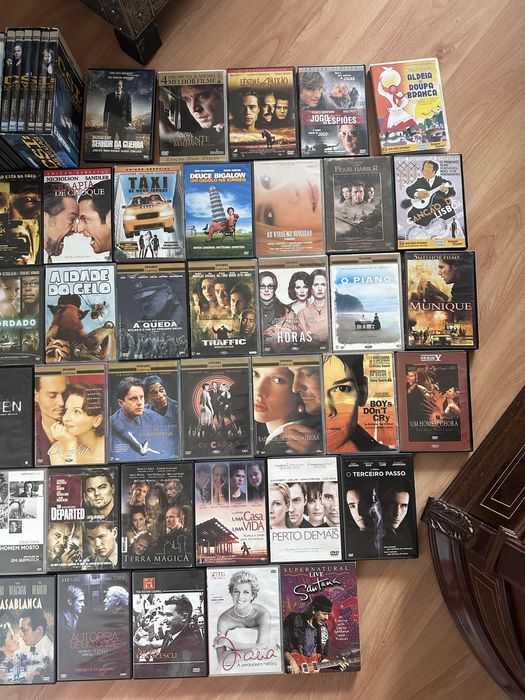 46 filmes +2 documentários + várias séries + 1 concerto