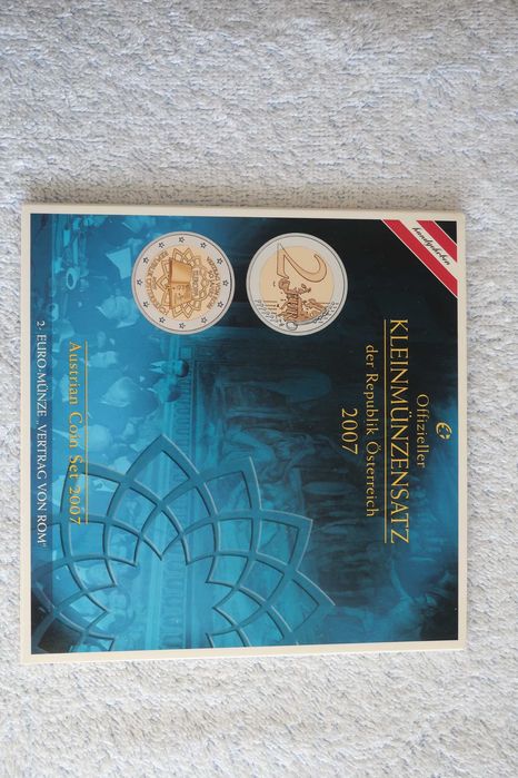Carteira Moedas EURO Coins - ÁUSTRIA (Vários Anos)