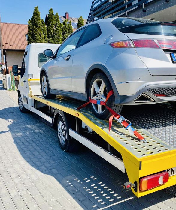 Pomoc drogowa autolaweta holowanie transport lub WYNAJEM
