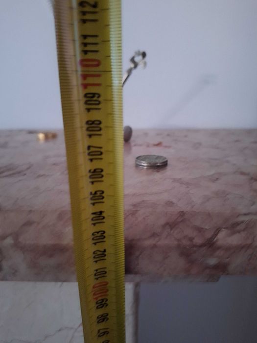 Mesa de entrada em pedra mármore