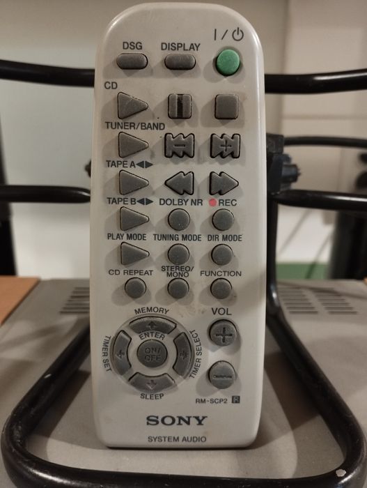 Wieża Sony CMT - CP2W + głośniki + pilot + antena