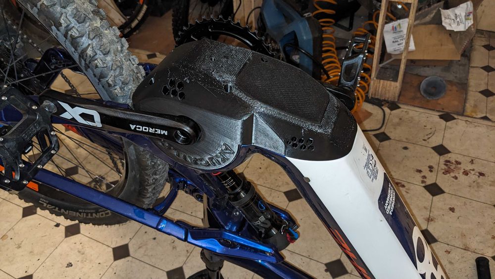 Adapter silnika flyon tsdz8 bafang haibike XDURO obudowa akumulatora