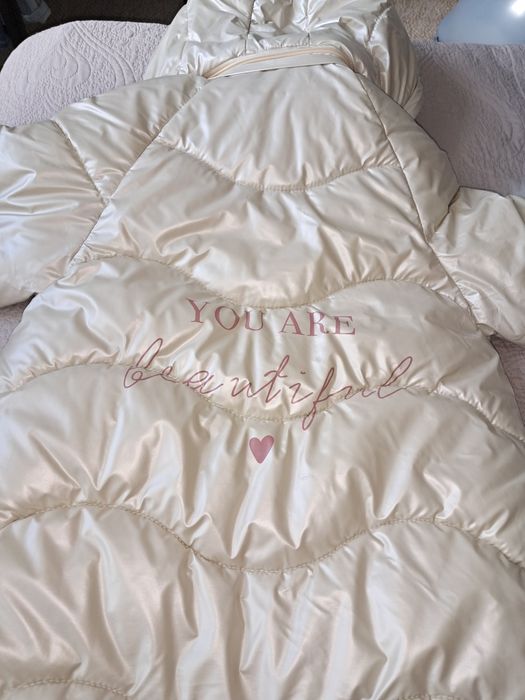 Зимова курточка-пальтішко для дівчинки