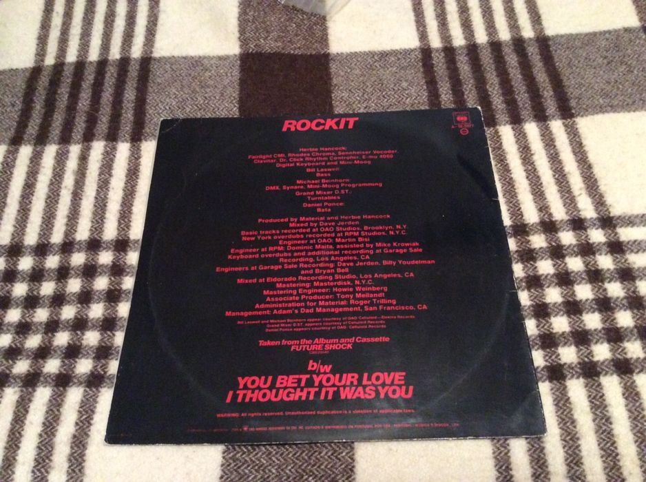 Herbie Hancock Rock it Remix Bill Laswell Material