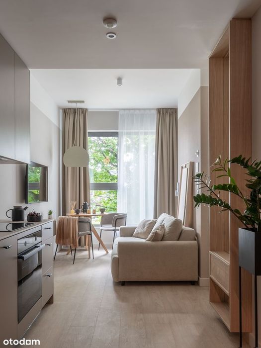 Apartament studio | Nowy budynek przy Olivia Centre | 10 min do SKM