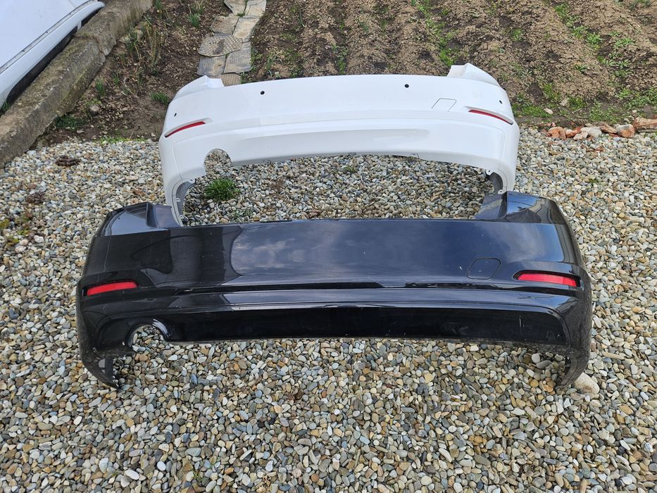 БМВ Ф30 BMW F30 Бампер задній седан під одну вихлопну трубу