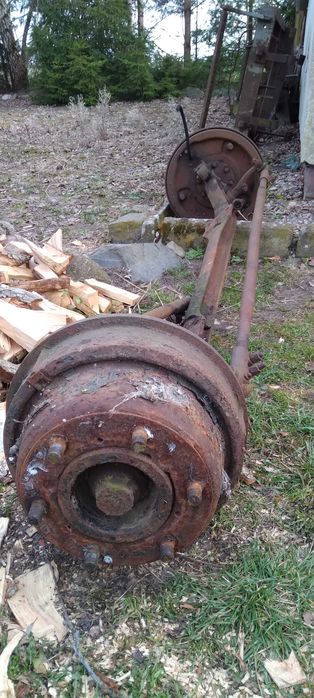 GAZ 51 LUBLIN- Most, Belka przednia, Koła, Resory...