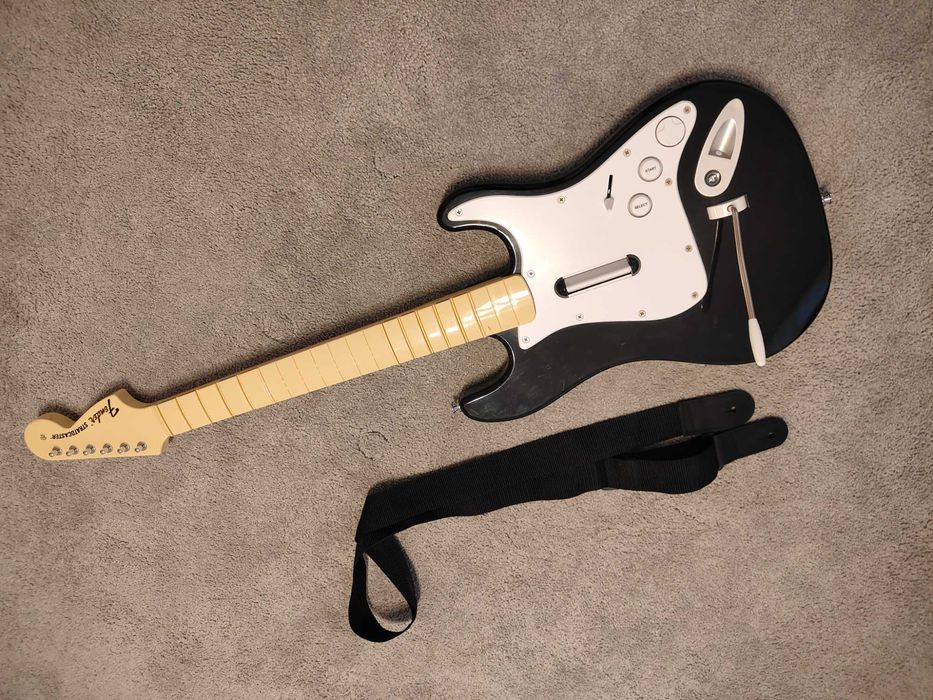 gitara rock band Fender Playstation 3 PS3 gitara guitar hero fender