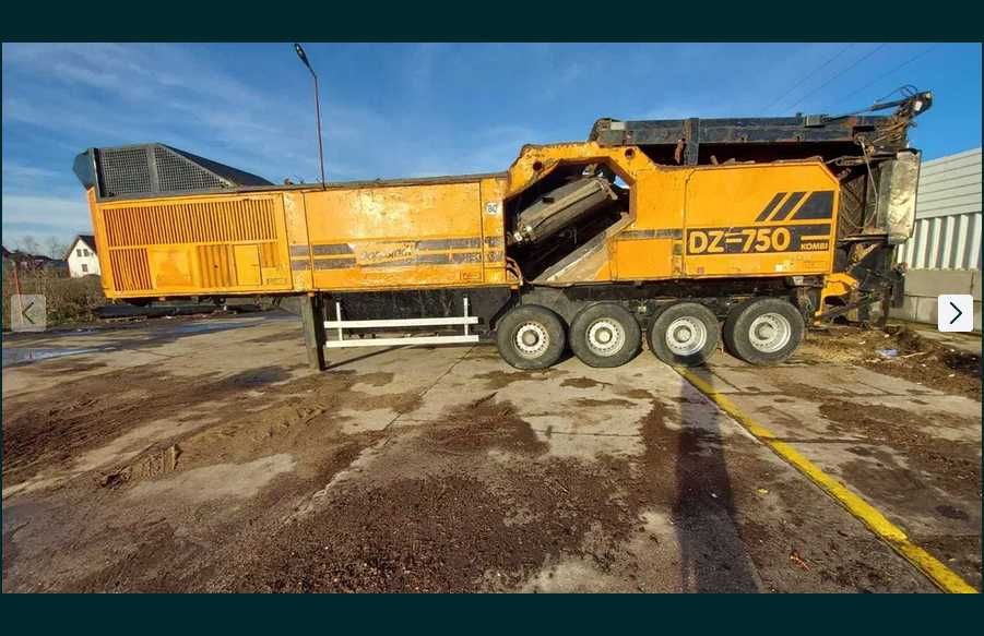 Doppstadt DZ 750 Kombi rębak rozdrabniacz