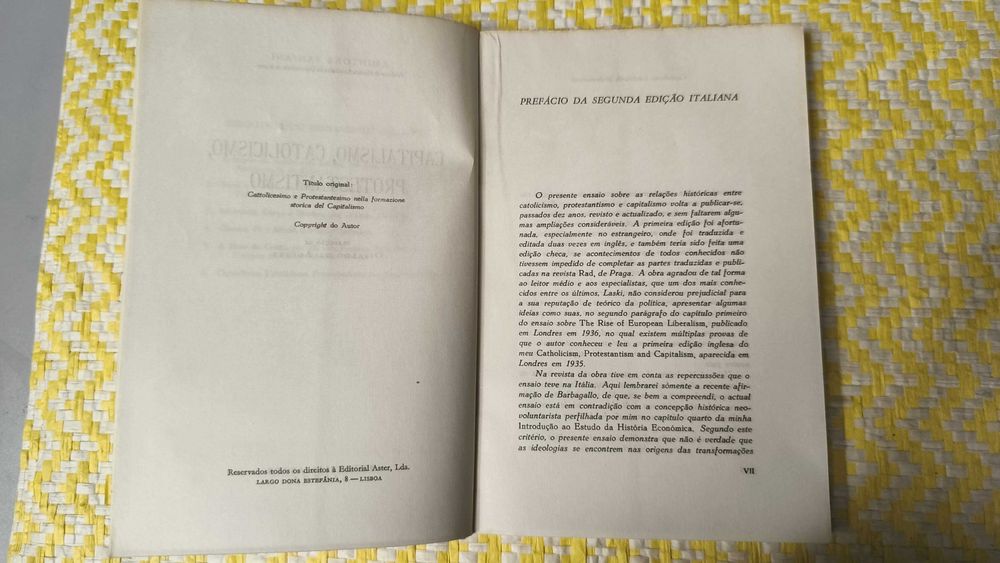 Capitalismo - Catolicismo -Protestantismo – 
Amintore Fanfani