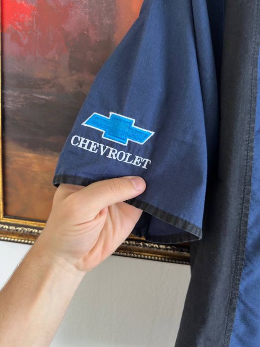Винтажная рубашка Chevrolet Размер XL