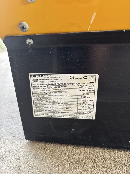 Газова теплова пушка MASTER BLP 50М