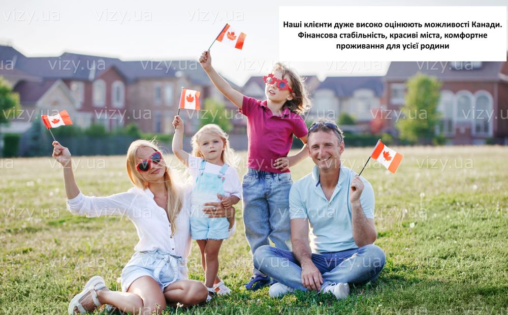 Оформлення віз для українців у Канаду vizy.ua 2024