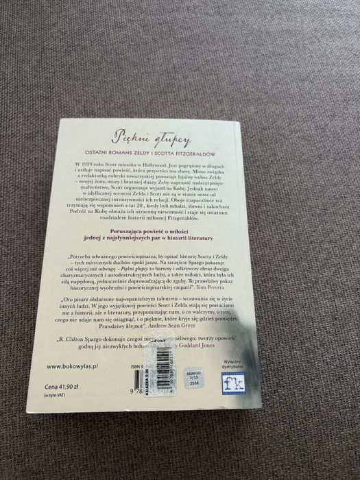 Książka „Piękni głupcy” R. Clifton Spargo