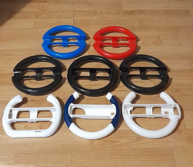 Wii Steering Wheel + Mario Kart Wii Game (Nintendo Wii/Wii/Wii U)64729665650561124