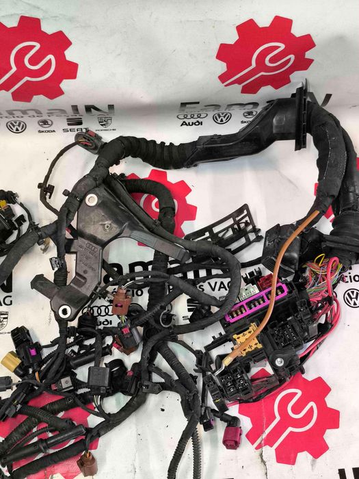 Instalação Elétrica do Motor / Cablagem do Motor 4F0971871A - AUDI A6 C7