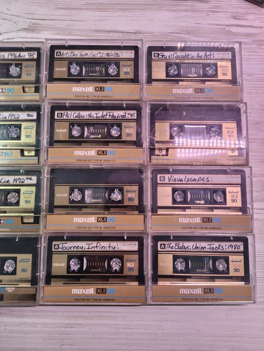 Maxell XL 2 S 90, Maxell XL 2 90 аудіокасети хромові