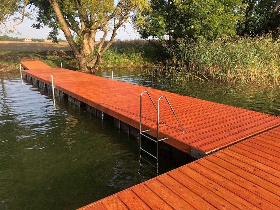 Pomost pływający 2x6 m aluminiowy – modułowy