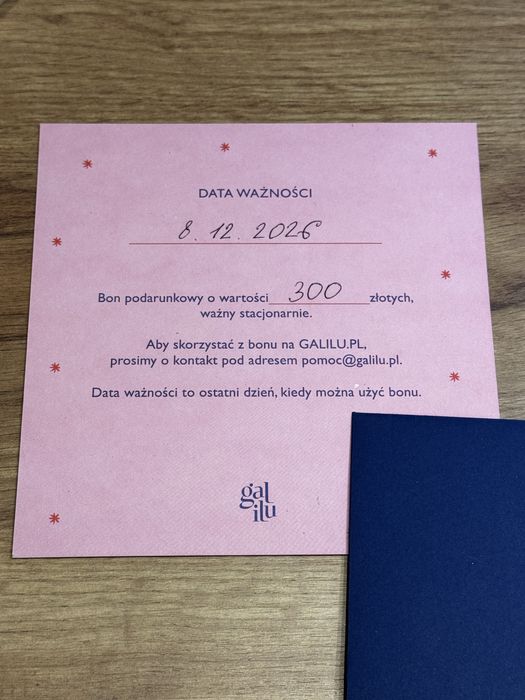 Voucher 300 zł do perfumerii Galilu