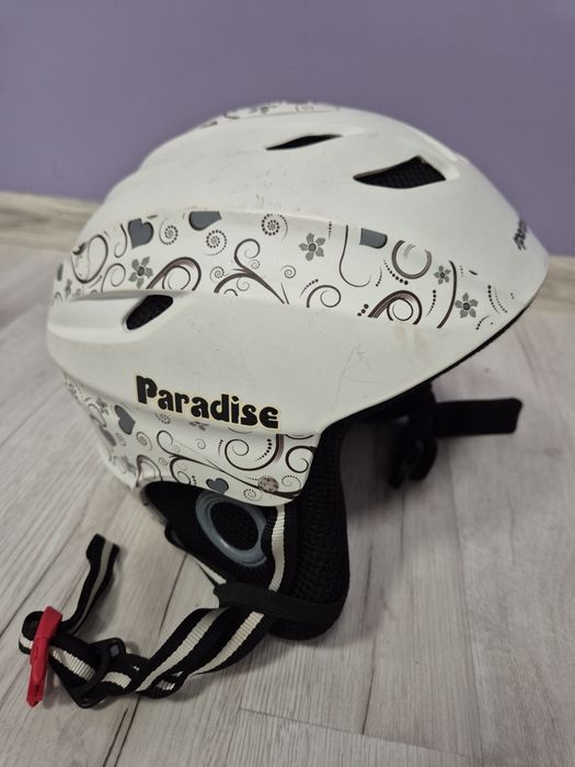 Kask dziewczęcy rozmiar s 52 55 cm regulowany