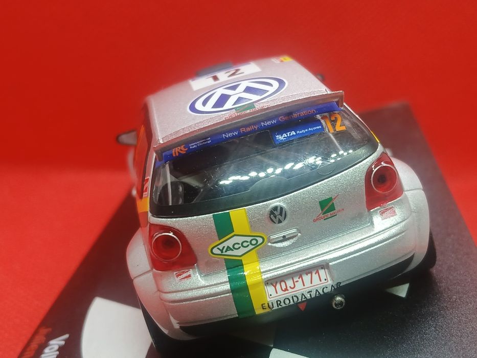Miniatura 1/43 VW Polo Rally dos Açores  2009