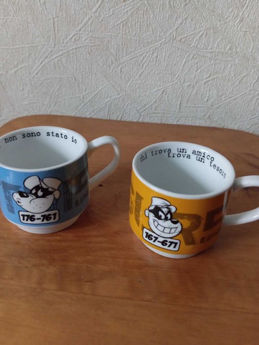 Набір чашок для еспресо DISNEY "Хлопці Біглі" Італія EGAN