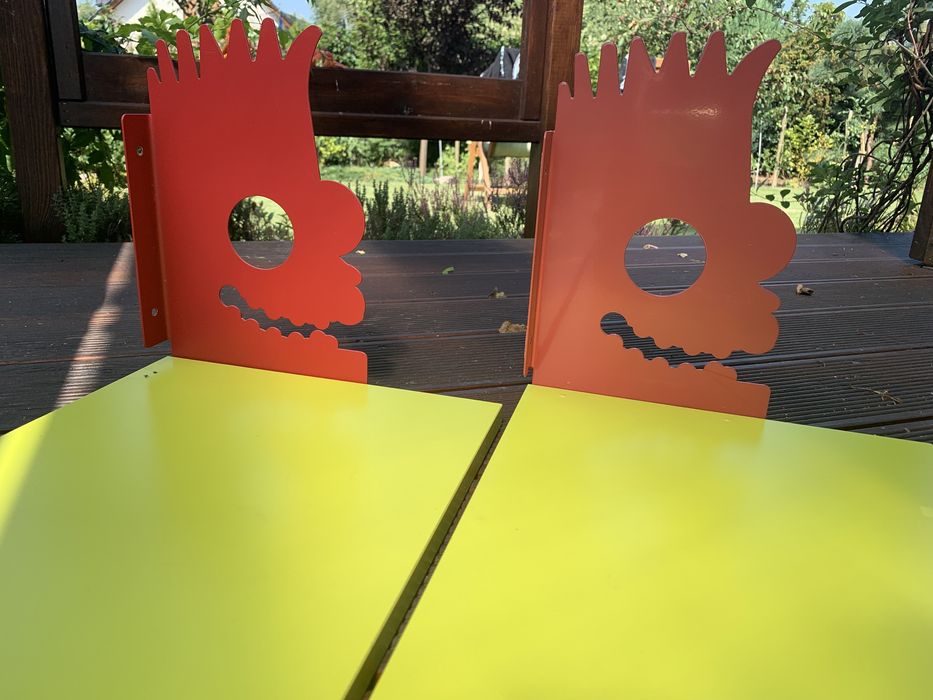 Półka wisząca 2 sztuki dla dziecka kolorowe