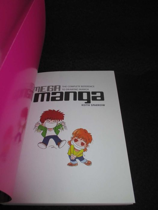 Livro Mega Manga Keith Sparrow