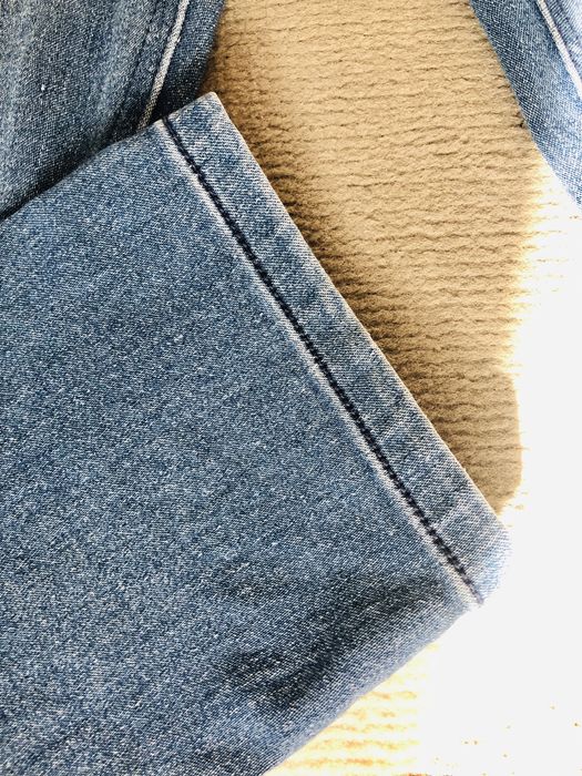 Spodnie damskie jeansowe 40 slim na gumce