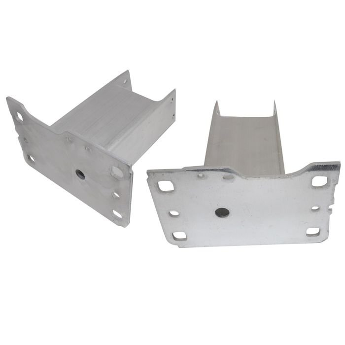 Кронштейн усилителя (пятак) переднего бампера левый Audi A4 B9 17-19