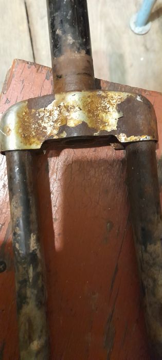 Вилка велосипеда.