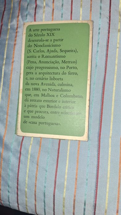 A arte portuguesa oitocentos José Augusto França