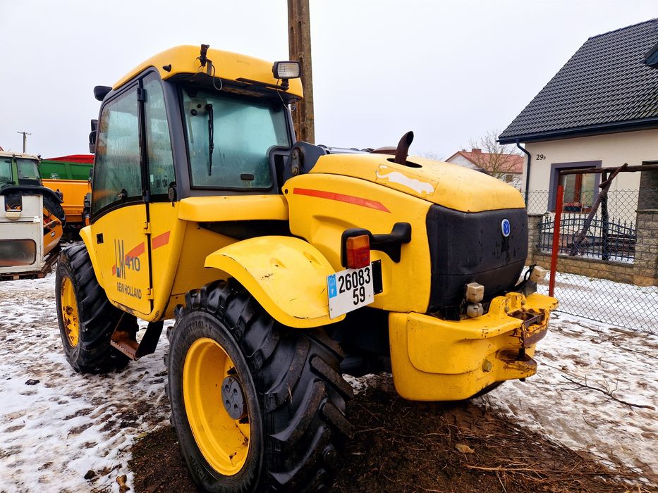 New Holland LM 410 Bardzo dobry stan 2000r Orginał Ładowarka Manitou