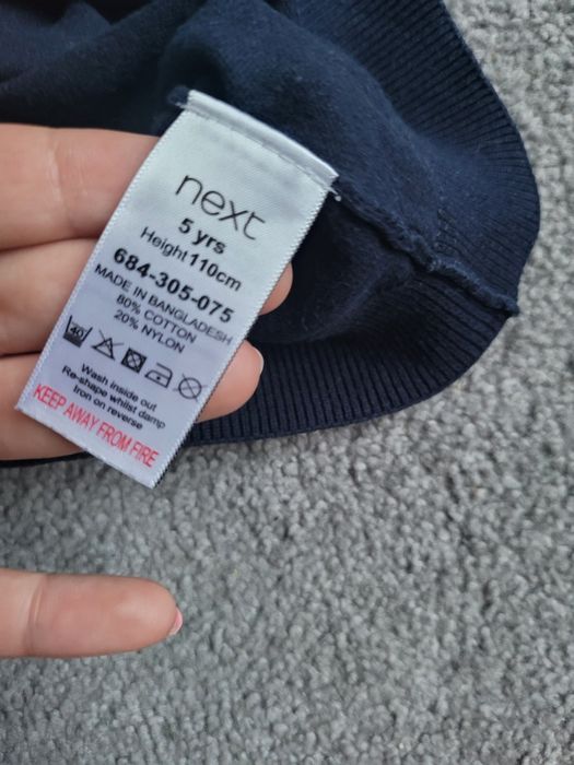 Bluzka polo koszulka Next idealna r. 110