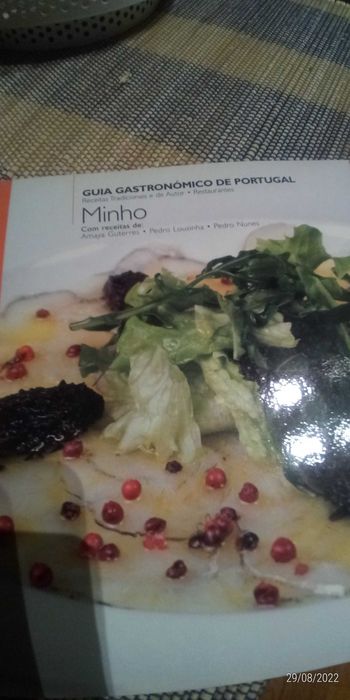 Colecao de livros guia gastronomica  portugal