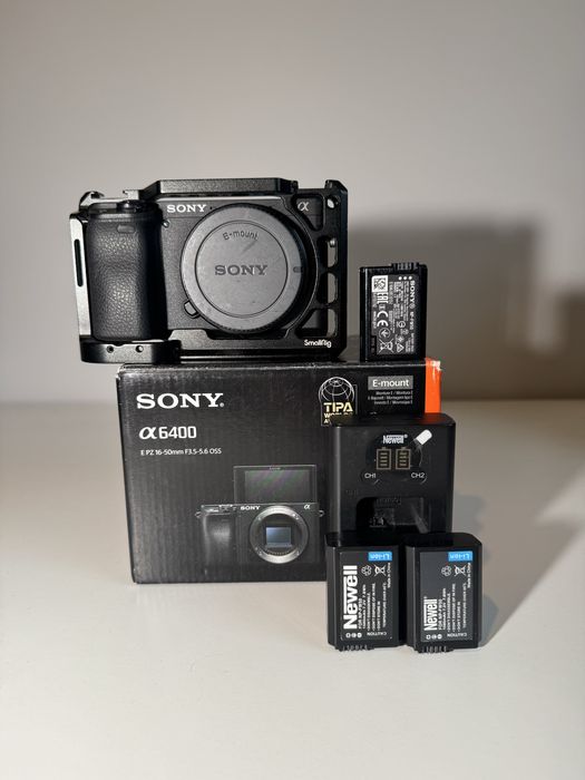 Sony a6400 (używany jako zapasowy)