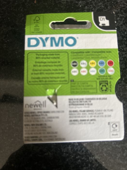 Dymo 12mm x 7 m D1