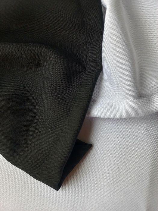 Серветки Чорні, тканина габардин