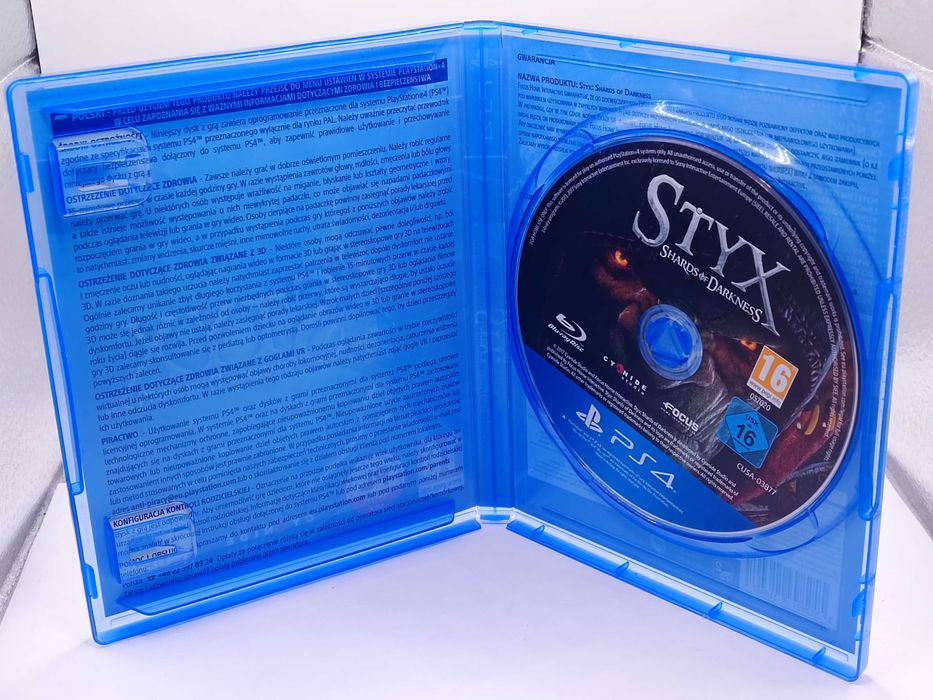 GRA Styx Shards Of Darkness Wersja PL Na PS4 533/07/26s
