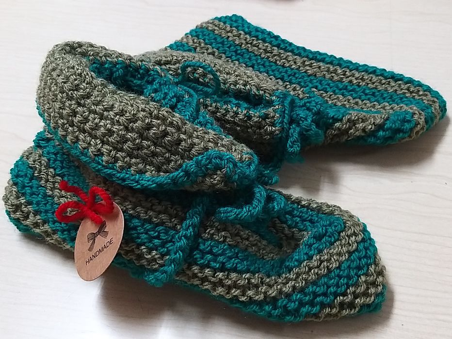 Botas em Lã para aquecer os Pés.