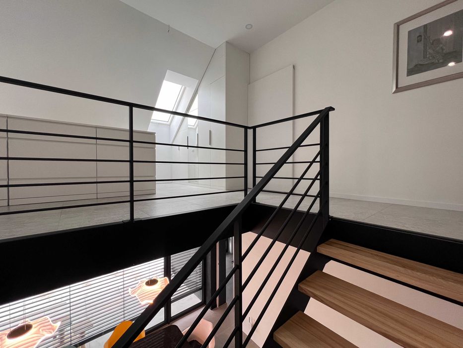 schody LOFT metalowe industrialne nowoczesne stalowe NA WYMIAR