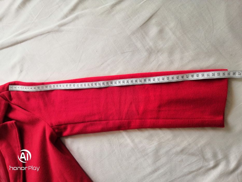 Płaszczyk czerwony, rozmiar S