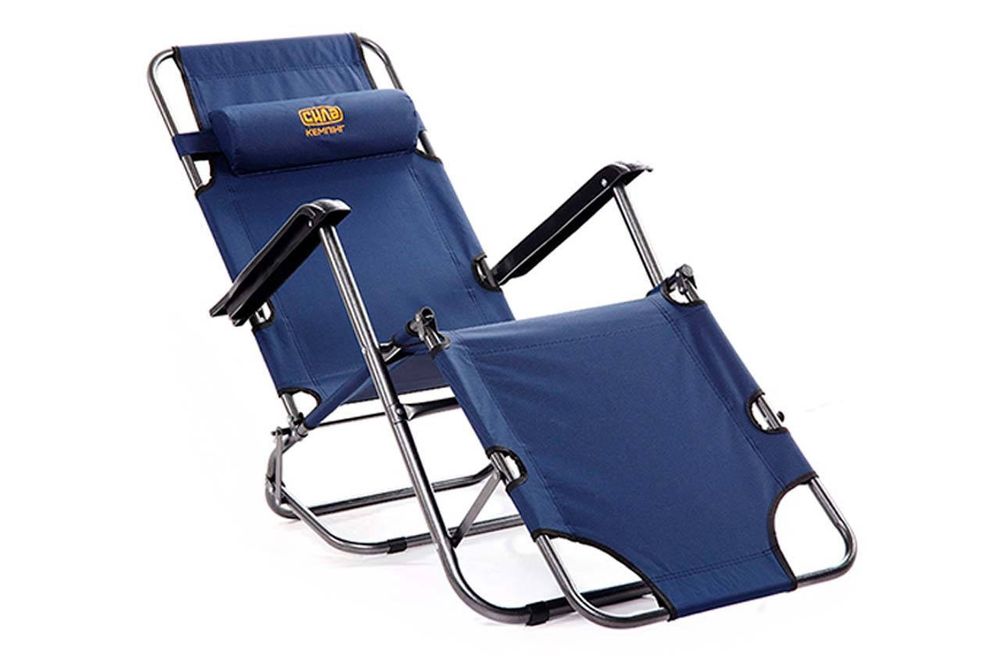 Стул Шезлонг розкладний 179х60х88см (Опт)