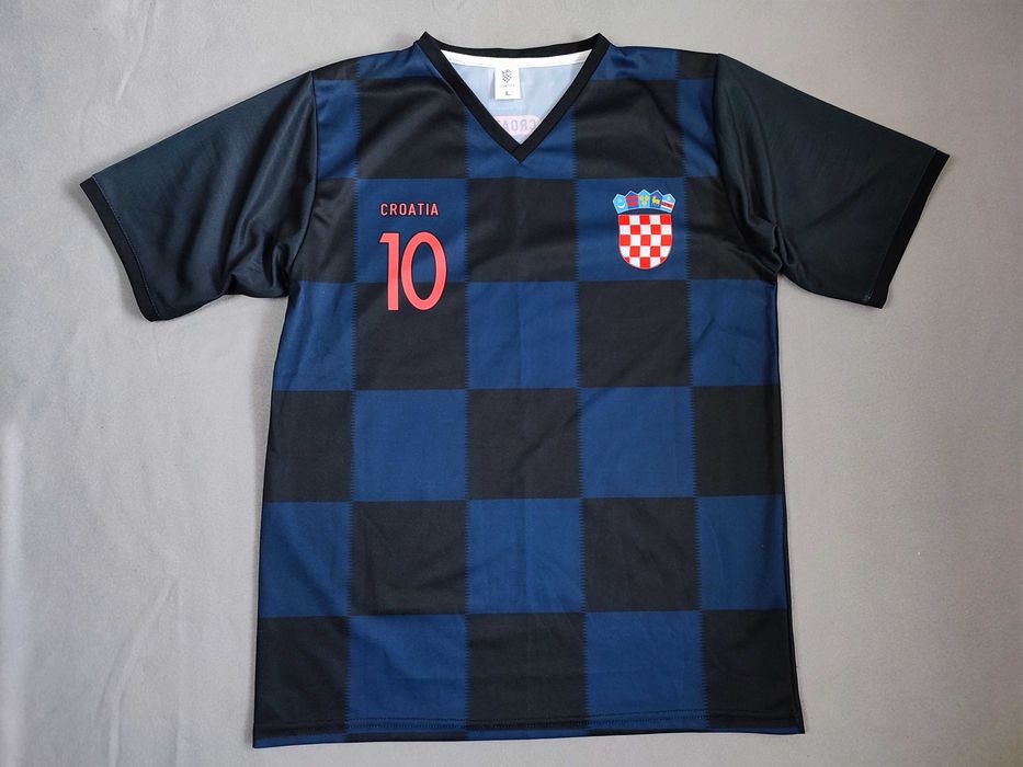 Футболка футбольная сборная Хорватии Модрич, размер L